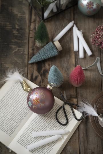 Glitter lintu klipsillä Ib Laursen 6kpl/pkt - Image 2