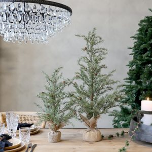 Koristemänty kävyillä 60 cm Chic Antique