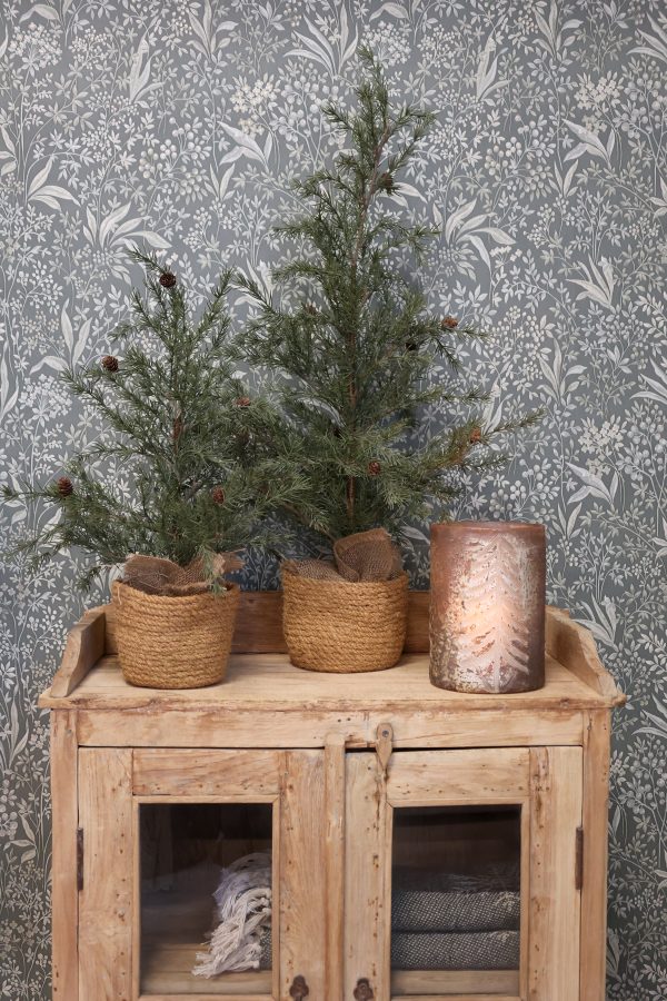 Koristemänty kävyillä 60 cm Chic Antique - Image 7
