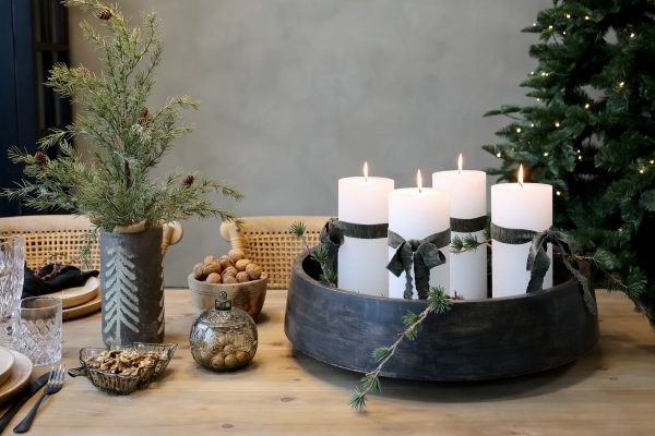 Koristemänty kävyillä 60 cm Chic Antique - Image 9