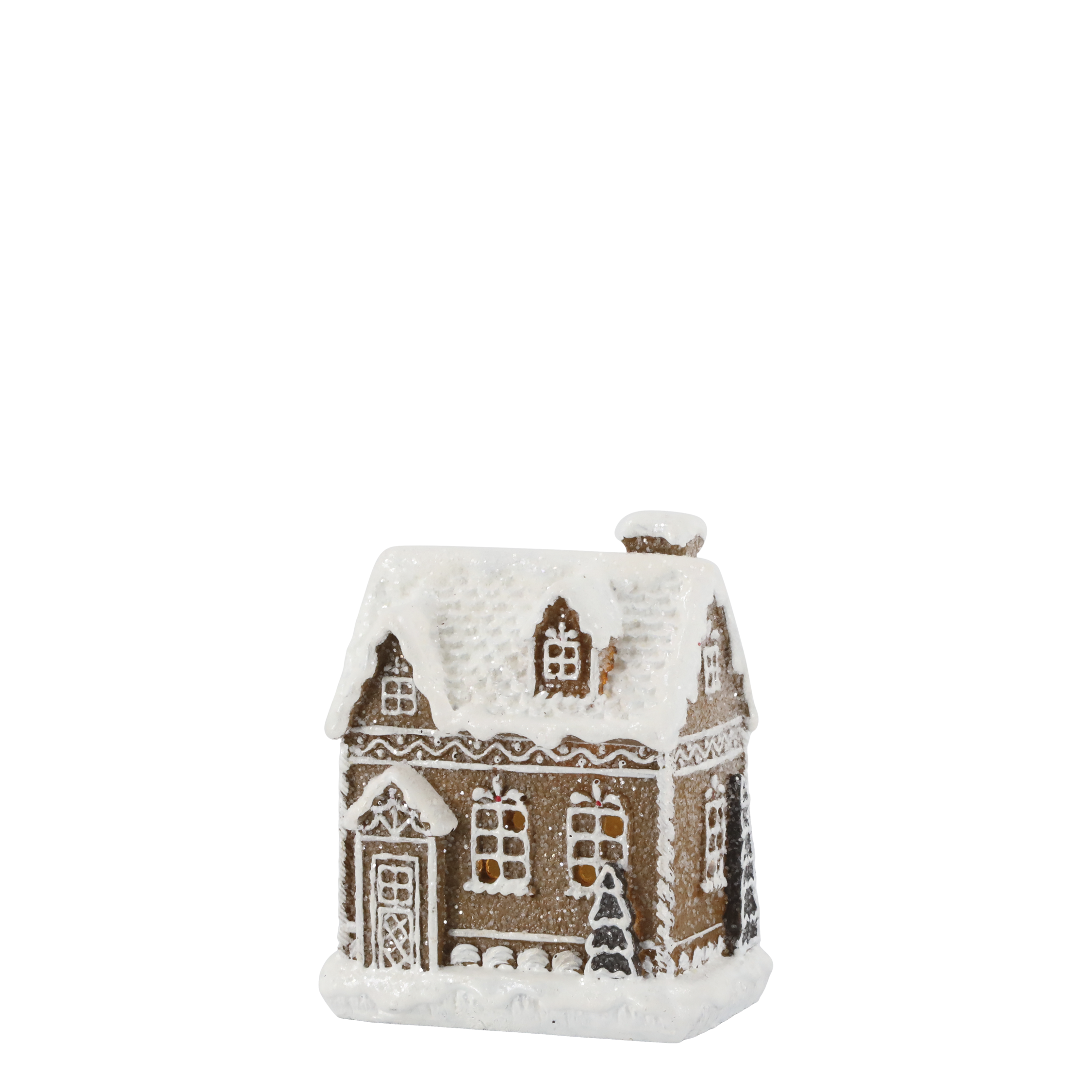 Piparkakkutalo 10 cm Led-valolla Chic Antique - Image 3