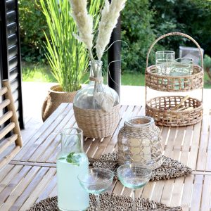 Vihreä lasikannu 1500ml Chic Antique Clamart