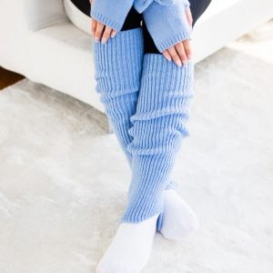 Säärystimet sininen KNIT AmandaB