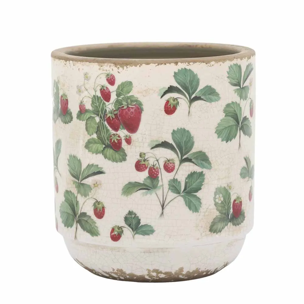 Kukkaruukku Mansikka Chic Antique 13 cm - Image 2
