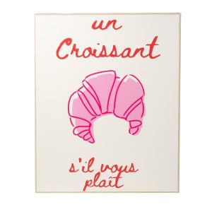 Taulu un croissant 40x50cm AmandaB