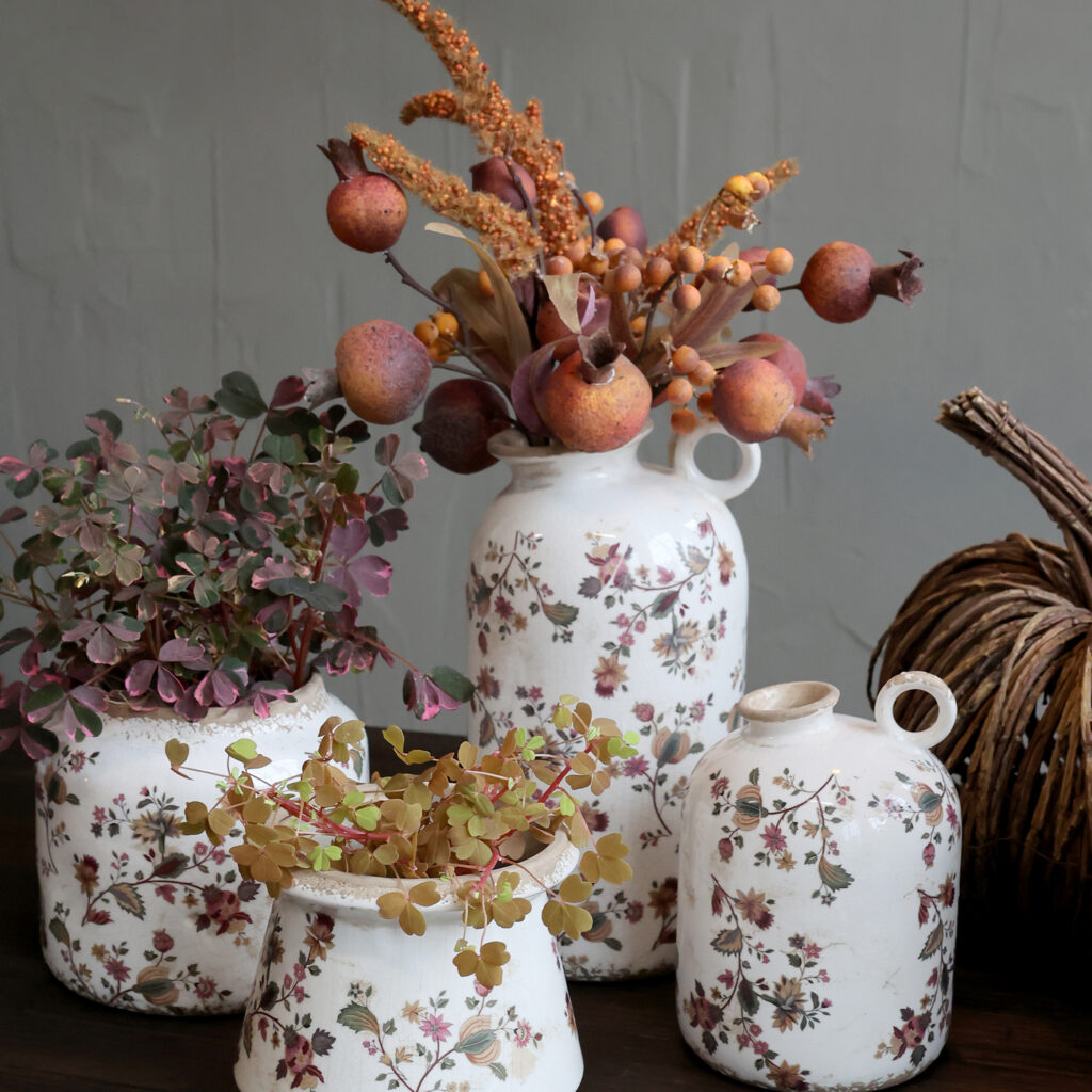 Tekokukkakimppu 43cm terracotta Chic Antique