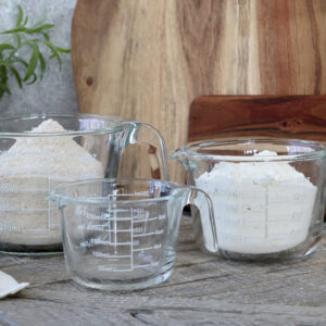 Lasinen mittakannu 1000ml Chic Antique